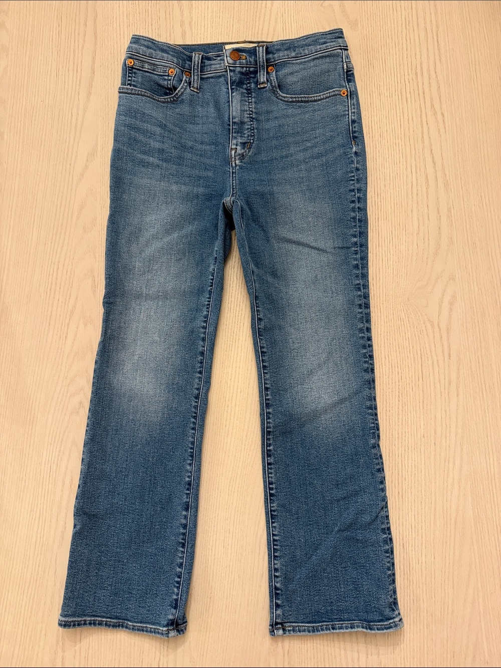 Madewell Cali Demi Boot Jeans, High Rise